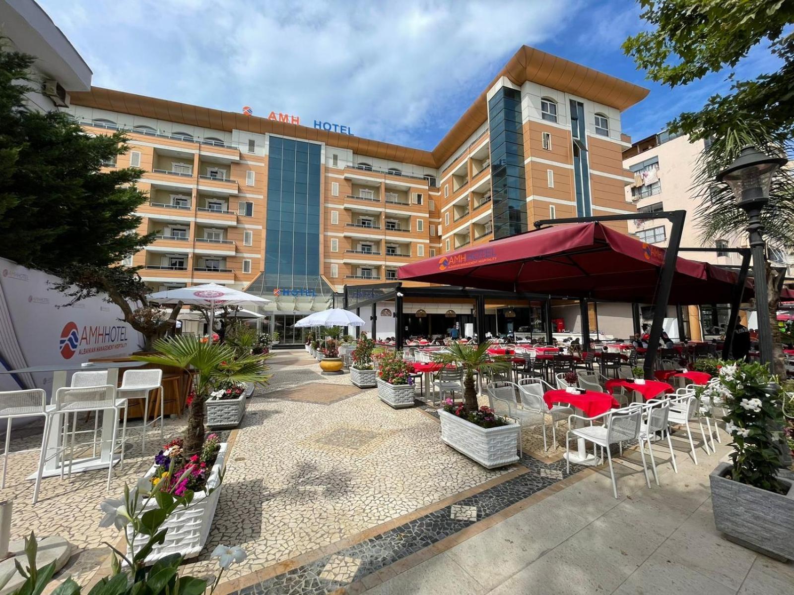 Amh Hotel Дуррес Экстерьер фото