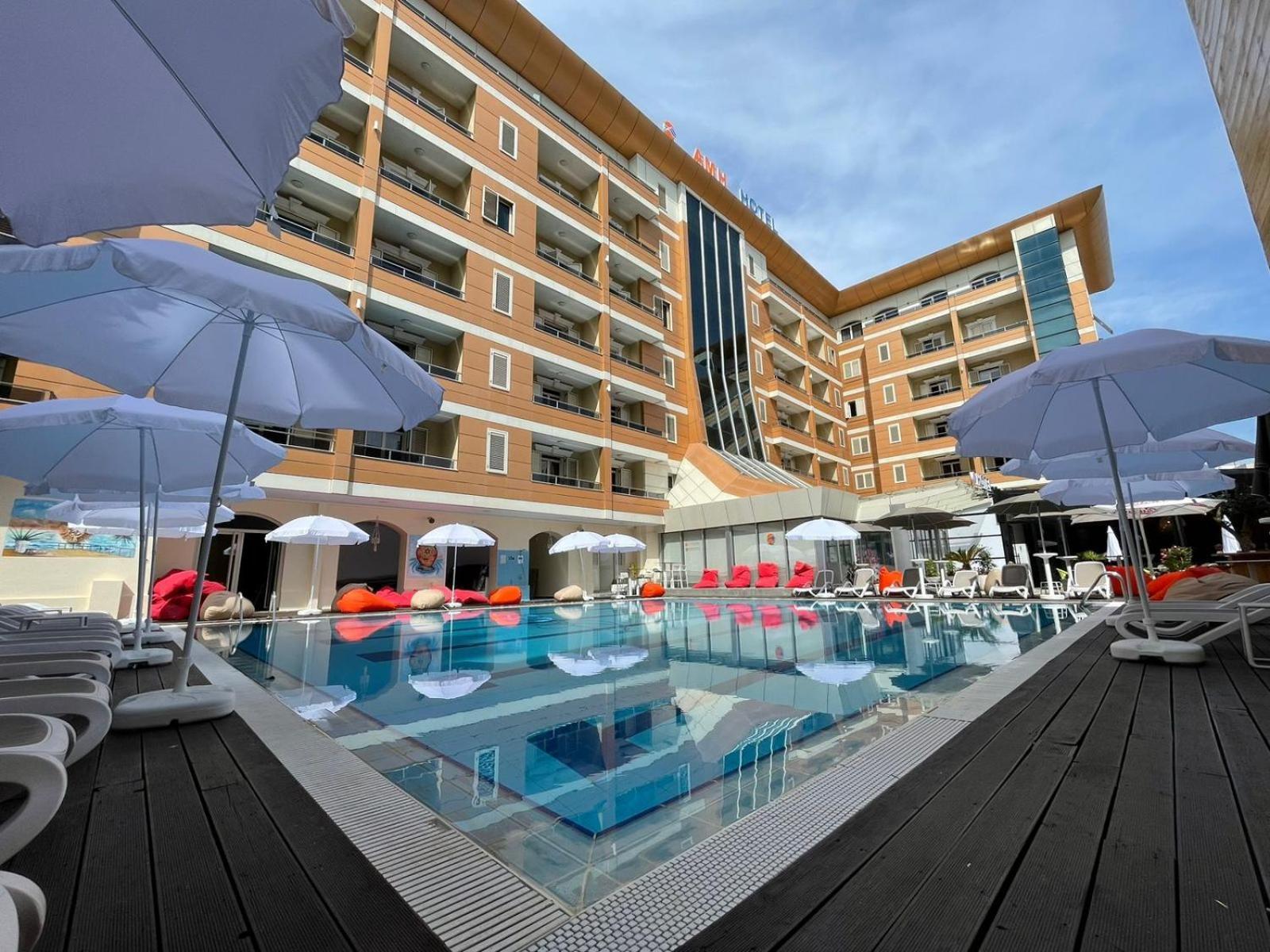 Amh Hotel Дуррес Экстерьер фото